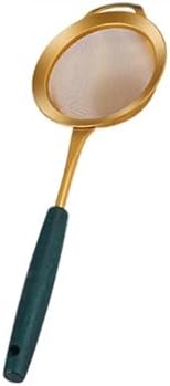 Stainless Steel Mesh Strainer with Wooden Handle for Cooking
