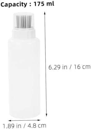 FELTECHELECTR Silicone Oil Brush Squeeze Bottle 175ml for Cooking Basting Baking