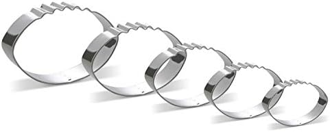 Sturdy Football Cookie Cutters Set for Baking More