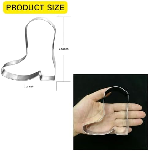 35 Inch Cowboy Boot Cookie Cutter - Baking Made Fun