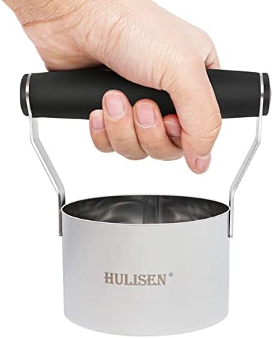 Stainless Steel Biscuit Cutter Set 3 inch Soft Grip Handle Gift Package