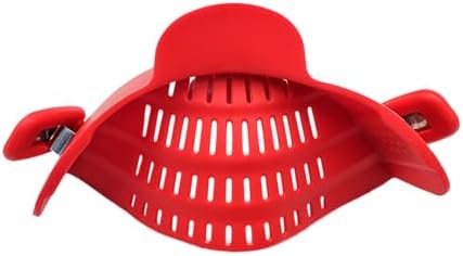 Perfect Pasta Pal Silicone Strainer for Kitchen