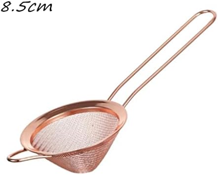 Stainless Steel Bar Strainer with Silver Finish