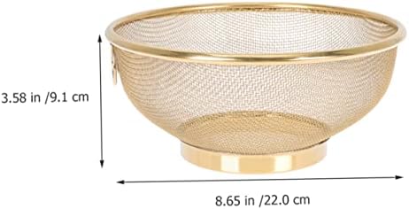 Stainless Steel Fine Mesh Colander Basket for Kitchen Use