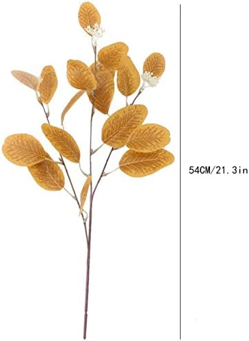 Small Bulk artificial eucalyptus gram plant stems for Wedding Home Arrangements