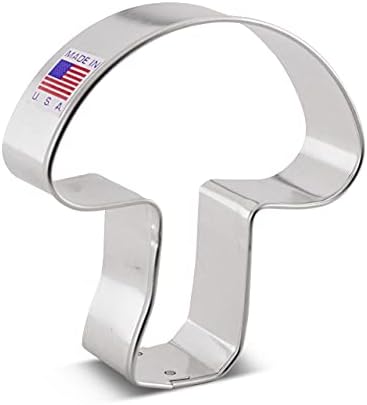 Ann Clark Mushroom Cookie cutter Made in USA Safe