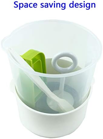 iAesthete All-in-One Food Strainer with Pitcher and Brush