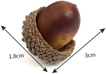 120 Realistic Acorns Pinecones