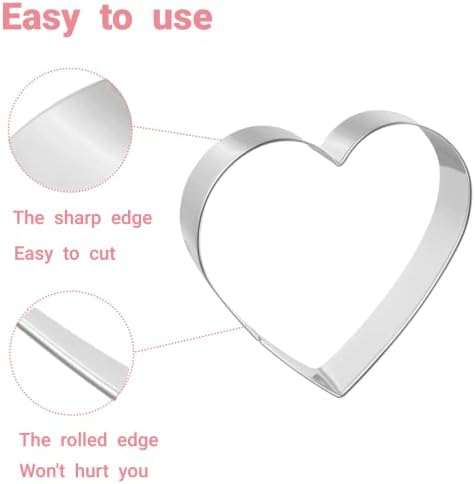 Five Heart-Shaped Cookie Cutters for Valentines Day and More