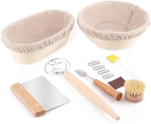 Bread Proofing Basket Set Perfect for Sourdough