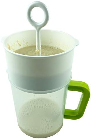 iAesthete All-in-One Food Strainer with Pitcher and Brush