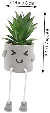 CUTE EXPRESSION FAKES Booth Bonsai Potted Plant Faux Greenery