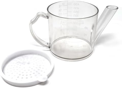 Perfect 2-Cup Separator Clear Dishwasher SafeNorpro 3023