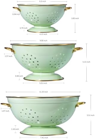 Effortless Kitchen Strainer Set