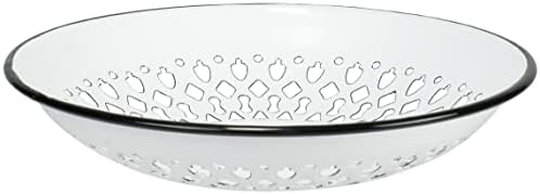Red Co Metal Flat Colander