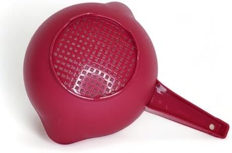 Tupperware 1 Quart Colander Strainer with Handle - Durable Efficient