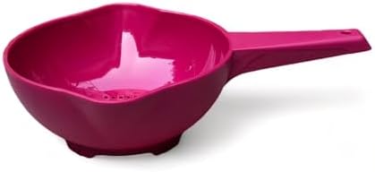 Tupperware 1 Quart Colander Strainer with Handle - Durable Efficient
