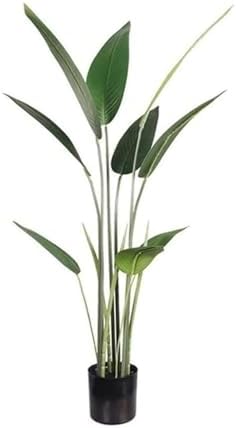 Large Plastic Palm Tree with Realistic Leaves for HomeWedding Display