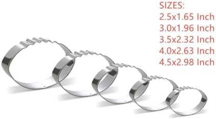 Sturdy Football Cookie Cutters Set for Baking More