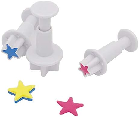 Gobaker Star Plunger Cutter Set for Cake and Cookies