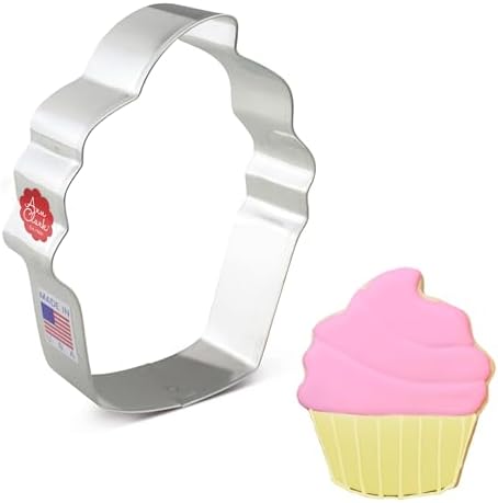 Perfect 4 Cupcake Cookie Cutter - USA Made