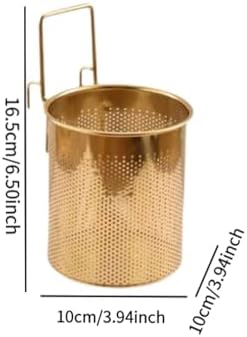 Sturdy Mesh Strainer with Handle for Cooking