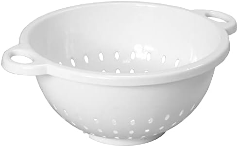 High-Quality Chef Craft Select Plastic Deep Colander 11x5 inch 5 Quart White