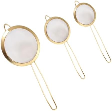 Stainless Steel 3-Piece Flour Sieve Set