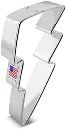 Lightning Bolt Cookie Cutter - Made in USA - Baking Tools by Ann Clark
