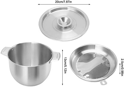 28L Stainless Steel Oil Filter Pot