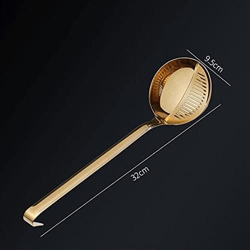 Quick Easy Stainless Steel Long Handle Hot Pot Colander Silver IEFGIDOAFOEJHGT