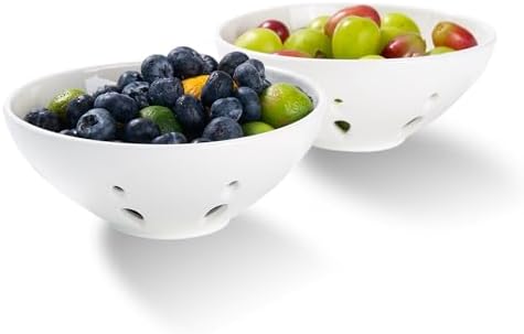 Magnificent Ceramic Berry Basket Set by Magclay