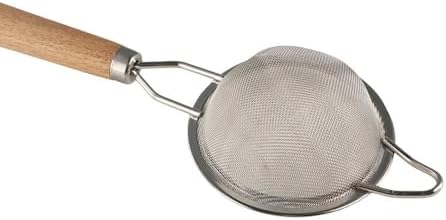 Stainless Steel Fine Mesh Strainer with Wooden Handle