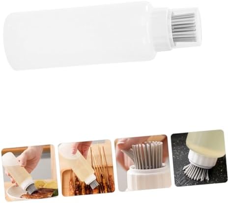 FELTECHELECTR Silicone Oil Brush Squeeze Bottle 175ml for Cooking Basting Baking