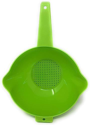 Tupperware 2-Quart Colander with Handle Fresh Colorful