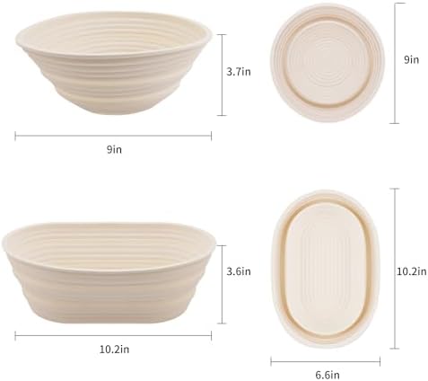 Cham-X Sourdough Proofing Baskets Set of 2