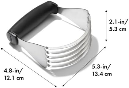 Oxo Good Grips Stainless Steel Dough Blender Cutter Easy-to-Use Kitchen Essential