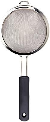 OXO Good Grips 6-in Double Rod Strainer Black