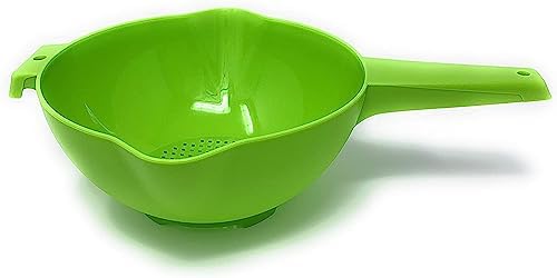 Tupperware 2-Quart Colander with Handle Fresh Colorful
