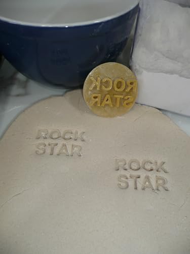 ROCK STAR CANDY HEARTS COOKIE STAMPS for Play Baking and Art