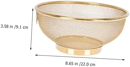 GRIRIW Fine Mesh Stainless Steel Colander
