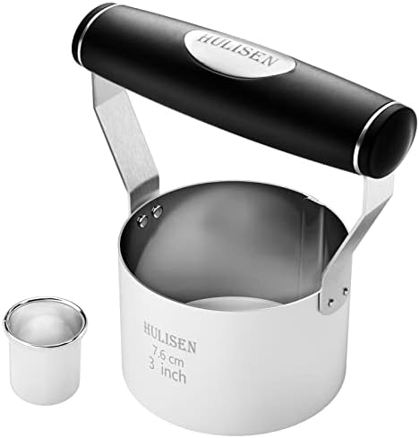 Stainless Steel Biscuit Cutter Set 3 inch Soft Grip Handle Gift Package