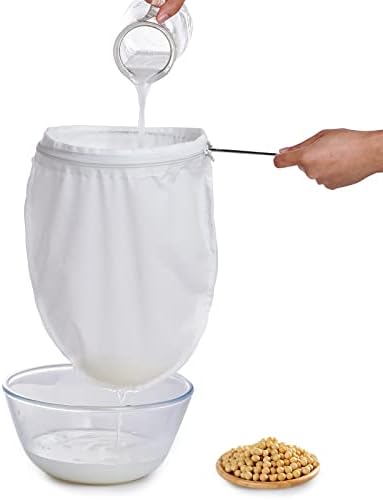 3-Piece Cheesecloth Strainer Set with Handle for Smooth Beverages