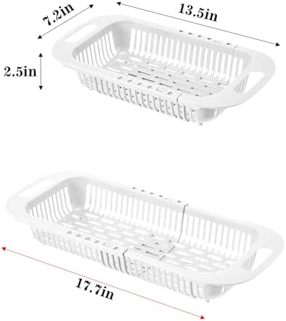 MineSign Extendable ColanderQuickly drains holds more water and keeps your kitchen clean
