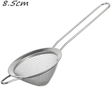 Stainless Steel Bar Strainer with Silver Finish