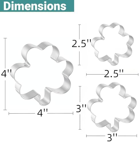Shamrock Cookie Cutters Set
