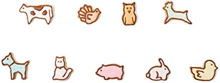 Mini Animal Cookie Cutters Fox Run 075x15x1in