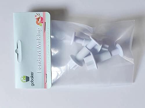 Gobaker Star Plunger Cutter Set for Cake and Cookies