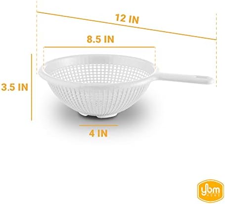YBM Home 85-inch Plastic Strainer with Long Handle