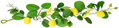 Natural-Looking Lemon Greenery Decor for Home